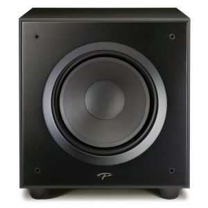 Paradigm Defiance V12 (Satin Black) - Angled (No Grille)